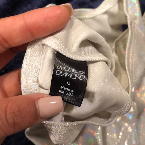 Little Black Diamond suspender booty shorts - Picture 5 of 5